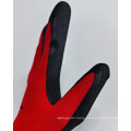 Industrial Polyester Latex Foam Coated Crinkle Safety Gloves